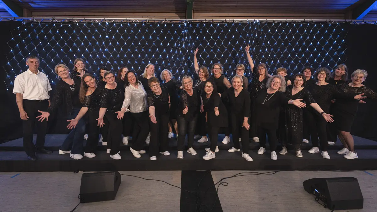 Gruppenbild der TGV Singers